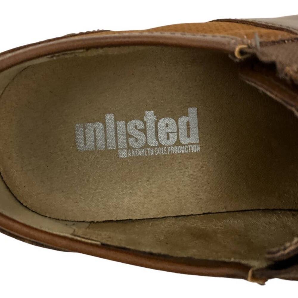 Unlisted by Kenneth Cole Shiny Crown Fashion Sneaker Chestnut Brown - Picture 7 of 8